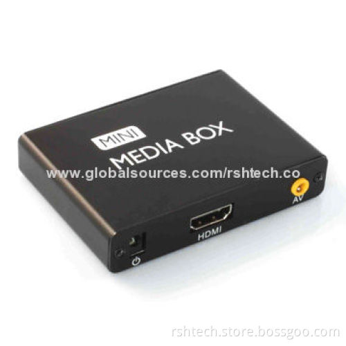 Mini Full HD 1,080P Media Players, Full Up to 1,080P, Supports Plug-and-play Function